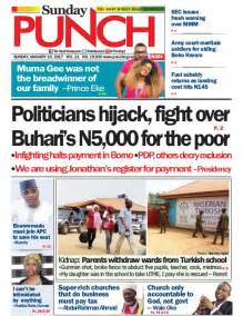 punch newspapers nigeria entertainment